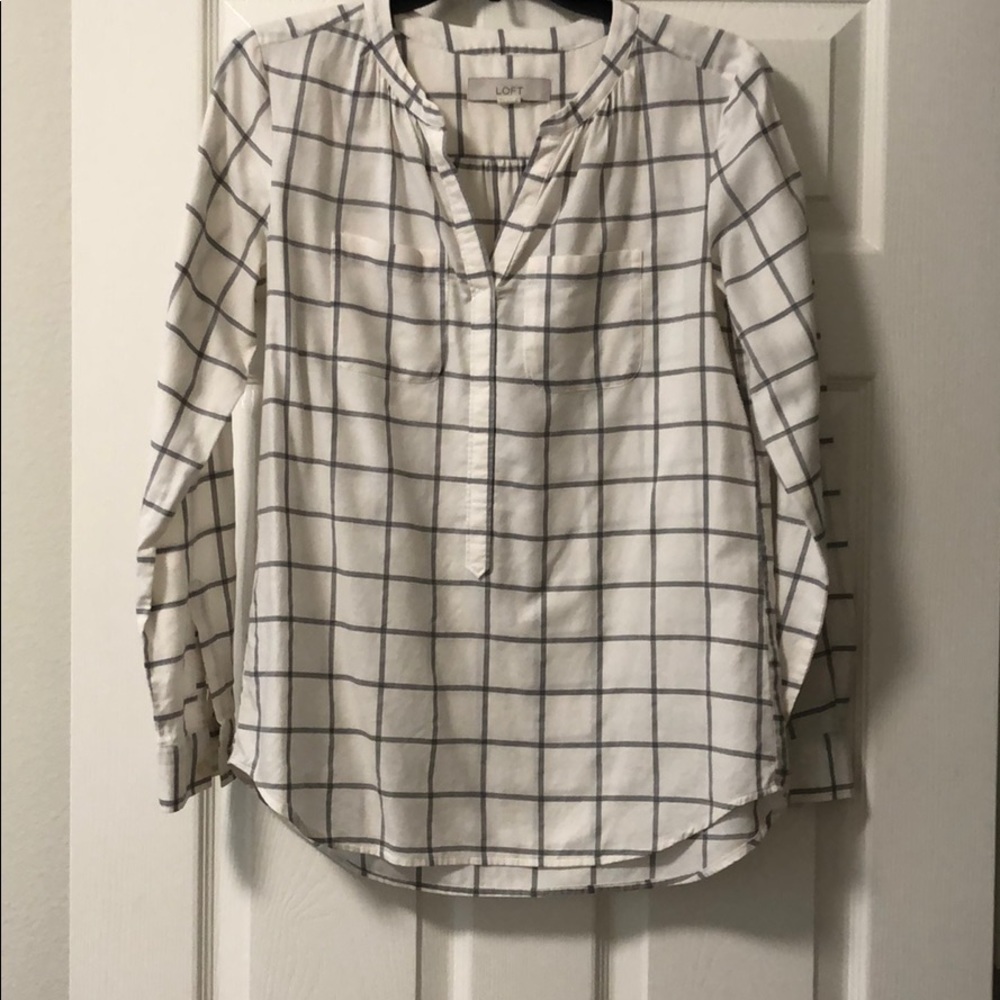 Casual blouse from Loft.